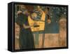 Music, 1895-Gustav Klimt-Framed Stretched Canvas