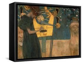 Music, 1895-Gustav Klimt-Framed Stretched Canvas