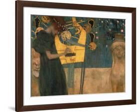 Music, 1895-Gustav Klimt-Framed Giclee Print