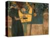 Music, 1895-Gustav Klimt-Stretched Canvas