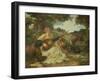 Music, 1904 (Oil on Canvas)-Robert Burns-Framed Giclee Print