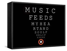 Music 4 Life 9-null-Framed Stretched Canvas