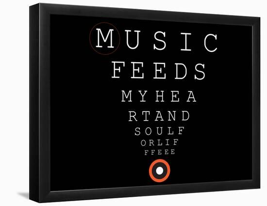 Music 4 Life 9-null-Framed Poster