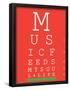 Music 4 Life Eye Chart 1-null-Framed Poster