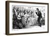 Music at Home, 1872-George Du Maurier-Framed Premium Giclee Print