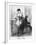 Music at Home!, 1880-George Du Maurier-Framed Giclee Print