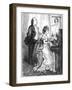 Music at Home, 1883-Fred Barnard-Framed Art Print