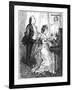 Music at Home, 1883-Fred Barnard-Framed Art Print