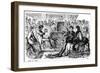 Music at Home, 1885-George Du Maurier-Framed Giclee Print