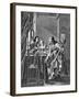 Music at Home 7th Century Musical Gathering-Jacob Durak-Framed Art Print