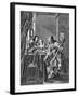 Music at Home 7th Century Musical Gathering-Jacob Durak-Framed Art Print