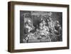 Music at Home - as the Old Sing, So the Young Pipe-null-Framed Photographic Print