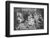 Music at Home - as the Old Sing, So the Young Pipe-null-Framed Photographic Print