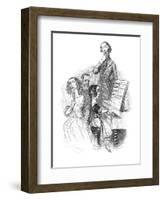 Music at Home - Boring Recital by Child-null-Framed Art Print