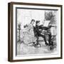 Music at Home - Children at the Piano, 1888-Alice Barber-Framed Art Print