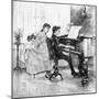 Music at Home - Children at the Piano, 1888-Alice Barber-Mounted Art Print