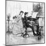 Music at Home - Children at the Piano, 1888-Alice Barber-Mounted Art Print