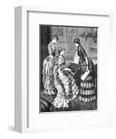 Music at Home - Fashionable Trio at the Piano, 1883-null-Framed Art Print