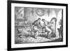 Music at Home - Harmony before Matrimony-James Gillray-Framed Premium Giclee Print