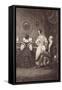 Music at Home - Round the Piano, C.1835-null-Framed Stretched Canvas