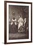 Music at Home - Round the Piano, C.1835-null-Framed Art Print