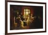 Music at the Parsonage-Frederick Daniel Hardy-Framed Giclee Print