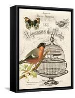 Music Bird I-Gwendolyn Babbitt-Framed Stretched Canvas