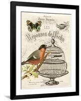 Music Bird I-Gwendolyn Babbitt-Framed Art Print