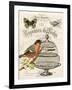 Music Bird I-Gwendolyn Babbitt-Framed Art Print