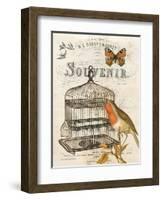 Music Bird II-Gwendolyn Babbitt-Framed Art Print