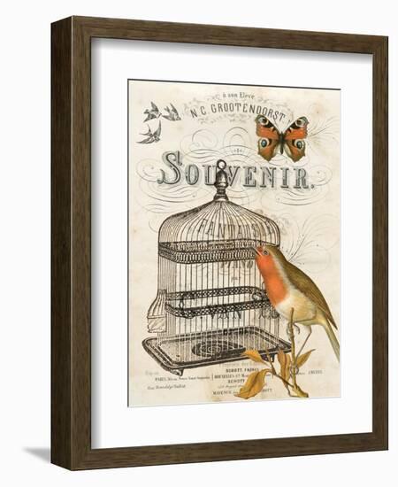 Music Bird II-Gwendolyn Babbitt-Framed Art Print