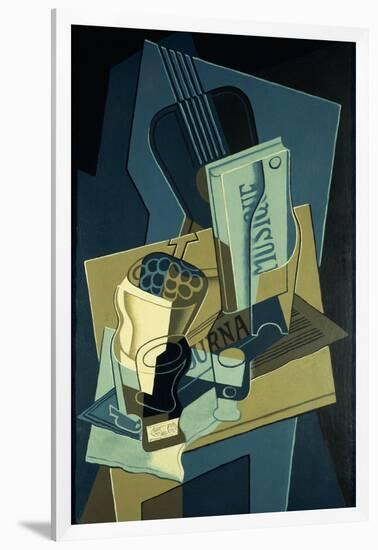 Music Book; Le Cahier de Musique, 1922-Juan Gris-Framed Giclee Print