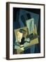 Music Book; Le Cahier de Musique, 1922-Juan Gris-Framed Giclee Print