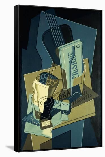 Music Book; Le Cahier de Musique, 1922-Juan Gris-Framed Stretched Canvas