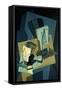 Music Book-Juan Gris-Framed Stretched Canvas