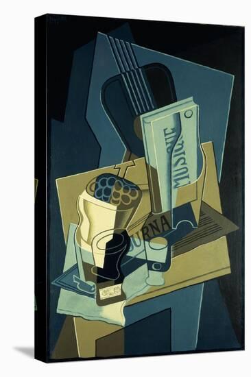 Music Book-Juan Gris-Stretched Canvas