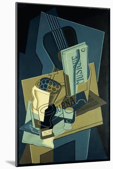 Music Book-Juan Gris-Mounted Giclee Print