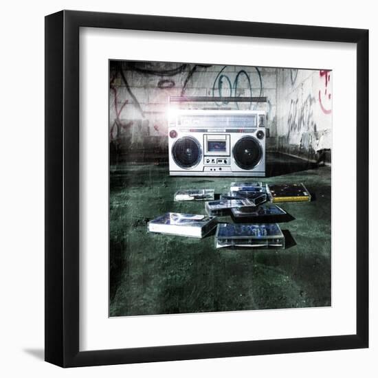 Music Boom-OnRei-Framed Art Print