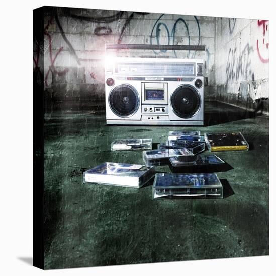 Music Boom-OnRei-Stretched Canvas