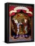Music Box with Acrobats Moving to Moonlight Sonata-Ludwig Van Beethoven-Framed Stretched Canvas