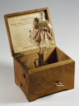 Antique Music box, 19th century.