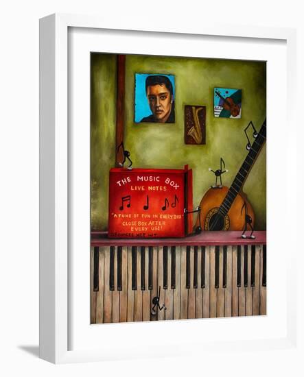 Music Box-Leah Saulnier-Framed Giclee Print