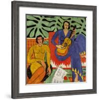 Music, c.1939-Henri Matisse-Framed Art Print