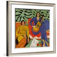 Music, c.1939-Henri Matisse-Framed Art Print