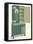 Music Cabinet. from a Sketch by M. H. Baillie Scott, 19th Century-Mackay Hugh Baillie Scott-Framed Stretched Canvas