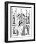 Music Concert, 13th Century-A Bisson-Framed Giclee Print