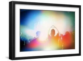 Music Concert-soupstock-Framed Art Print