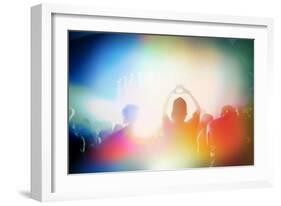 Music Concert-soupstock-Framed Art Print