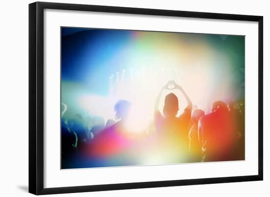 Music Concert-soupstock-Framed Art Print