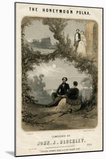 Music Cover, Honeymoon Polka-A Laby-Mounted Art Print